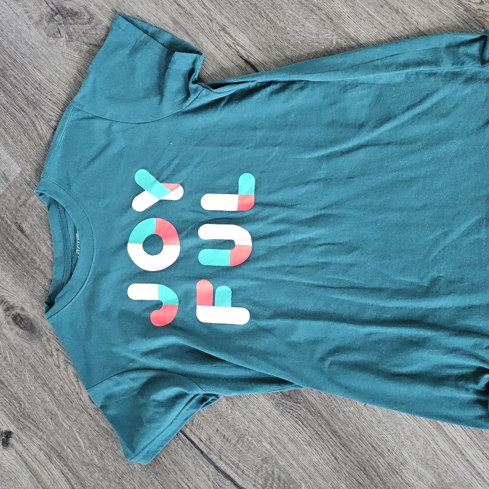 Teal Joyful Kids Shirt